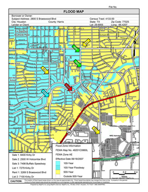 MapPro Real Estate Mapping Software Flood Map